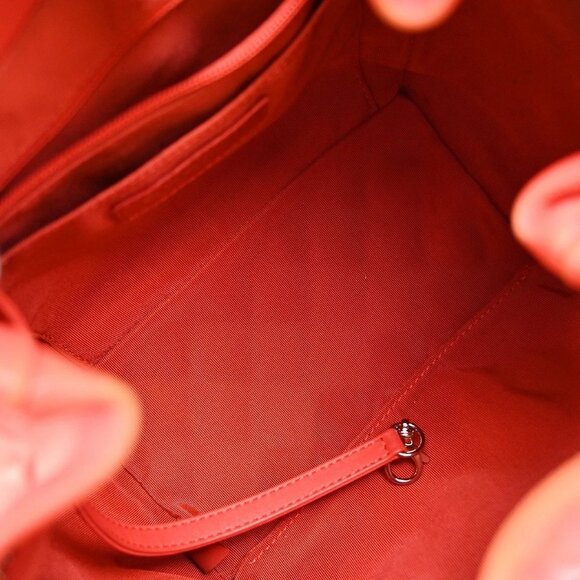 Chanel Pink Lambskin Drawstring Shoulder Bag - Picture 4 of 10